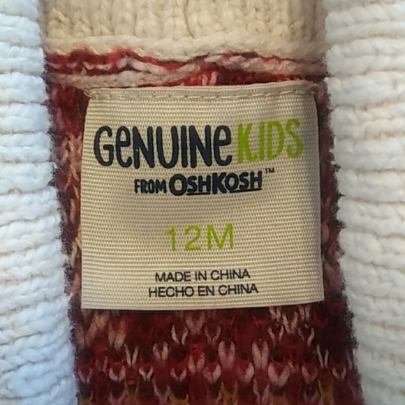 OshKosh Genuine Kids multicolor knitted sweater - Picture 5 of 6